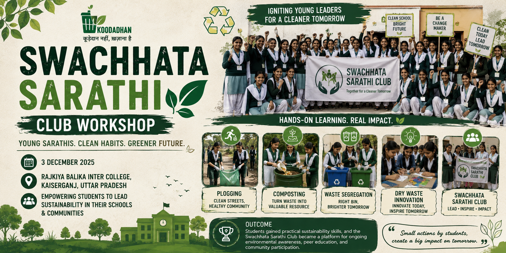 Swachhata Sarathi Club Workshop